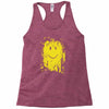 mud smiley face Racerback Tank