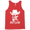 outlaw cow boy motor bike Tank Top