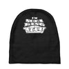 i'm sofa king cool Baby Beanies