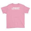atheist bible lies god sinner agnostic humanist athiest Youth Tee