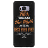 papa the man the myth best papa ever Samsung Galaxy S8 Plus