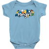 thunder and lightning Baby Onesie