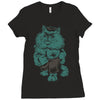 hul kat Ladies Fitted T-Shirt