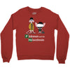 pinkman and the heisenbrain Crewneck Sweatshirt