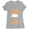 humor book t shirt Ladies Fitted T-Shirt