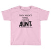 the cool fun and favorite aunt Toddler T-shirt
