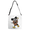 mickey mouse trap Adjustable Strap Totes