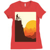 break on the mountain Ladies Fitted T-Shirt