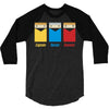 red shirt 3/4 Sleeve Shirt