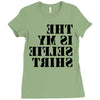 this is my selfie shirt Ladies Fitted T-Shirt