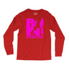 run harder gym workout Long Sleeve Shirts