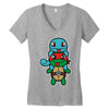 my turtles Women's V-Neck T-Shirt