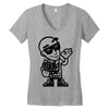 low life Women's V-Neck T-Shirt