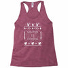 winter is coming ugly christmas sweater Racerback Tank