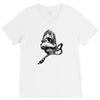 scream microphone V-Neck Tee