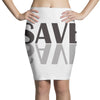 save black Pencil Skirts