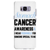 stomach cancer awaneress i wear periwinkle for someone special to me Samsung Galaxy S8 Plus Case