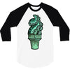 tentacle ice 3/4 Sleeve Shirt