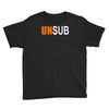 unsub criminal minds us crime tv series unknown subject unisex Youth Tee