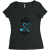 Our First Mother's Day! Baby Boy Women's Triblend Scoop T-shirt