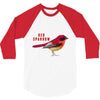 Red Sparrow 3/4 Sleeve Shirt