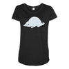 crocodile Maternity Scoop Neck T-shirt