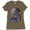 the nightmare before empire Ladies Fitted T-Shirt