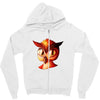 brid funny logo Zipper Hoodie