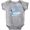 fishing fanatics Baby Bodysuit