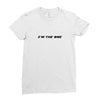 i'm the one Ladies Fitted T-Shirt