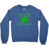 kiss me i't my birthday pi Crewneck Sweatshirt