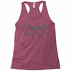 personalised daddy (2) Racerback Tank