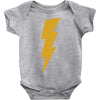 lightning bolt camera flash Baby Onesie