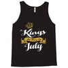 kings are born in july Tank Top