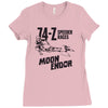 sanctuary speeder races Ladies Fitted T-Shirt