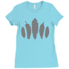 bird feathers nature Ladies Fitted T-Shirt
