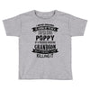 Super Cool Poppy Of A Freaking Awesome Grandson Toddler T-shirt