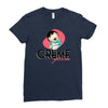creme fraiche Ladies Fitted T-Shirt