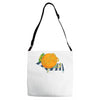 orange juice Adjustable Strap Totes