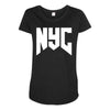 nyc new york city Maternity Scoop Neck T-shirt