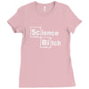science bitch Ladies Fitted T-Shirt