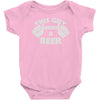 this guy needs a beer Baby Onesie