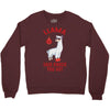 boxing llama Crewneck Sweatshirt