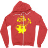 camiseta minion mecanic Zipper Hoodie