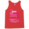 quens are born in may Tank Top