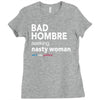 bad hombre seeking nasty woman Ladies Fitted T-Shirt