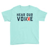 Women's March Hear Our Voice Youth Tee