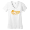 polymer records, ideal gift or birthday present funny Women's V-Neck T-Shirt
