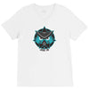 mustache animal V-Neck Tee