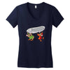Jaq And Gus Cinderella Women's V-Neck T-Shirt